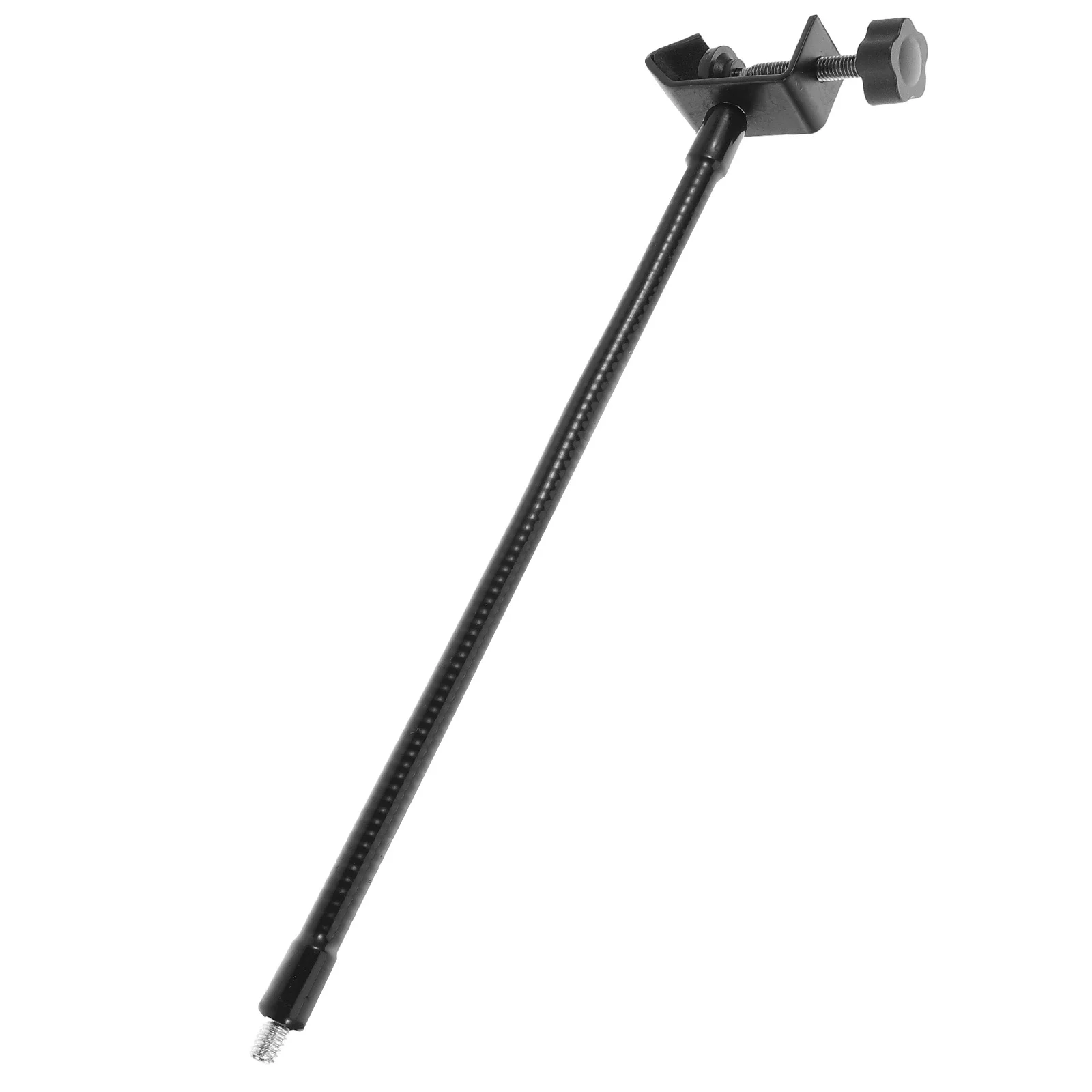 

Gooseneck Microphone Holder Desktop Mic Stand 25cm Arm Flexible Clamp Adjustable Microphone Mount for Streaming Podcast