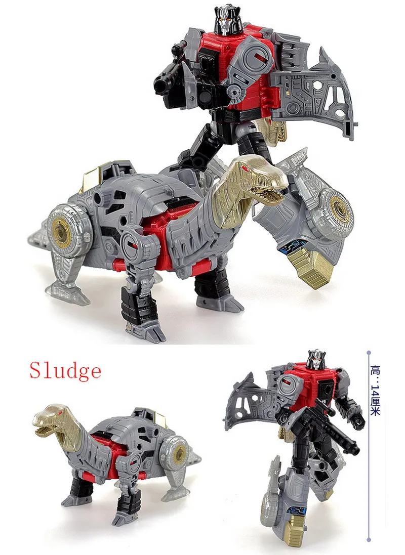 BPF Dinosaur 5IN1 Transformation Toys Combination Dinobot Grimlock
