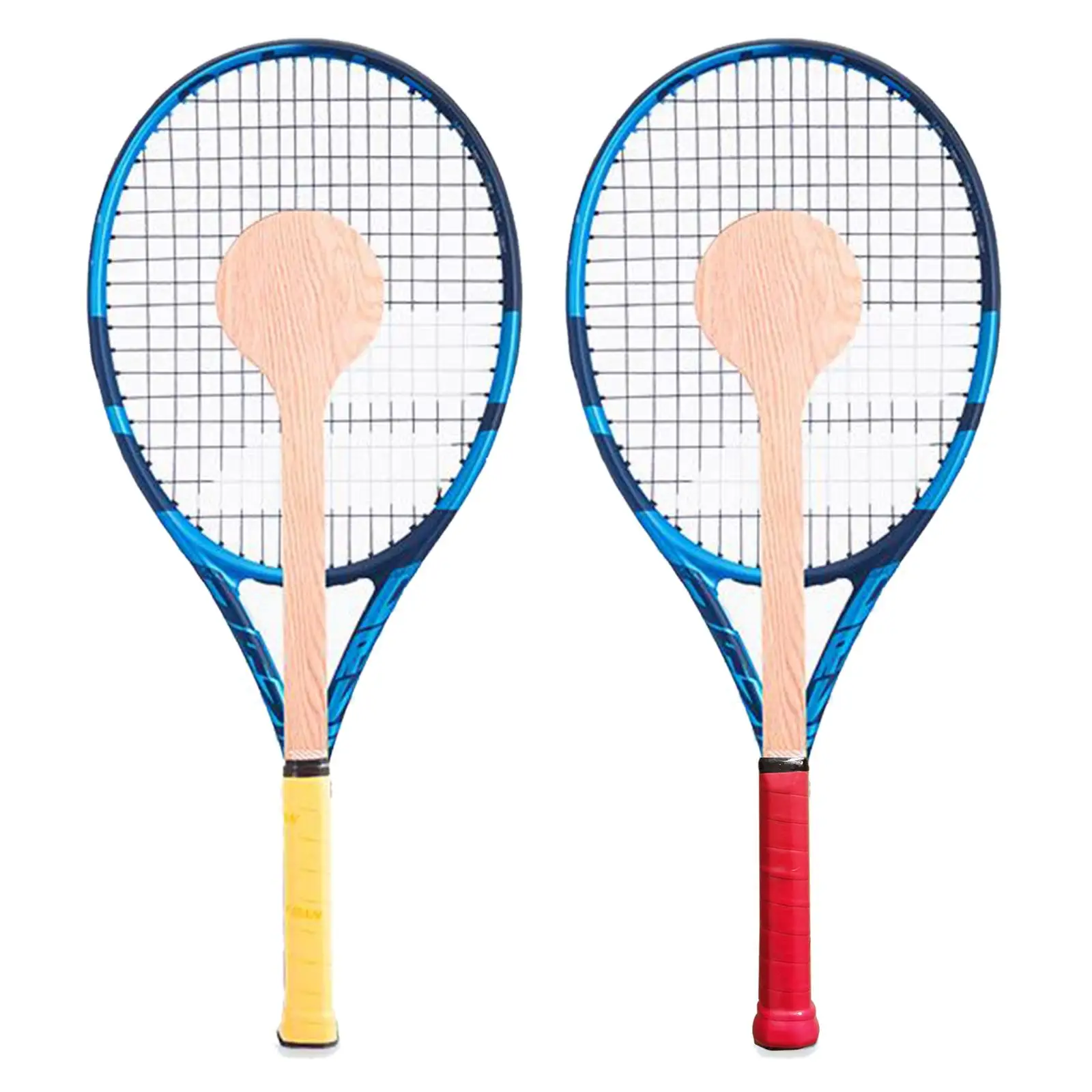 

Tennis Practice Equipment Sweet Spot Wooden Pointer Trainer Bat for Accurate Training Tennis Items