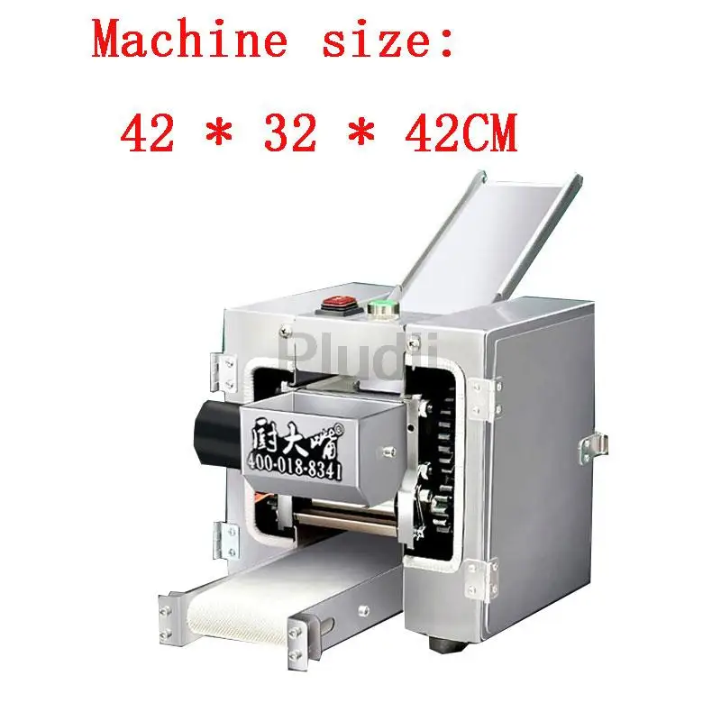 Automatic Stainless Steel Imitation Handmade Dumpling Skin Machine Commercial Rolling Machine Wonton Pi Machine Dumpling Maker