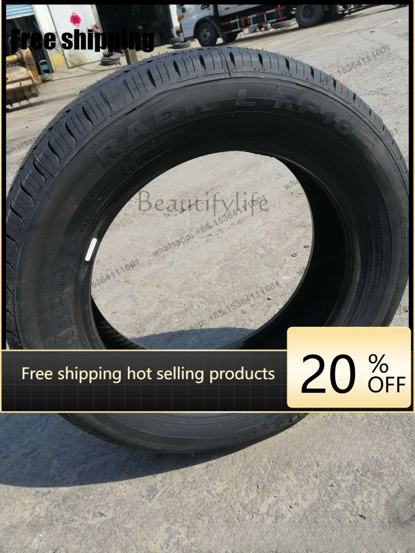 Factory direct sales, high quality tires 185/60R15 84H tires 1856015