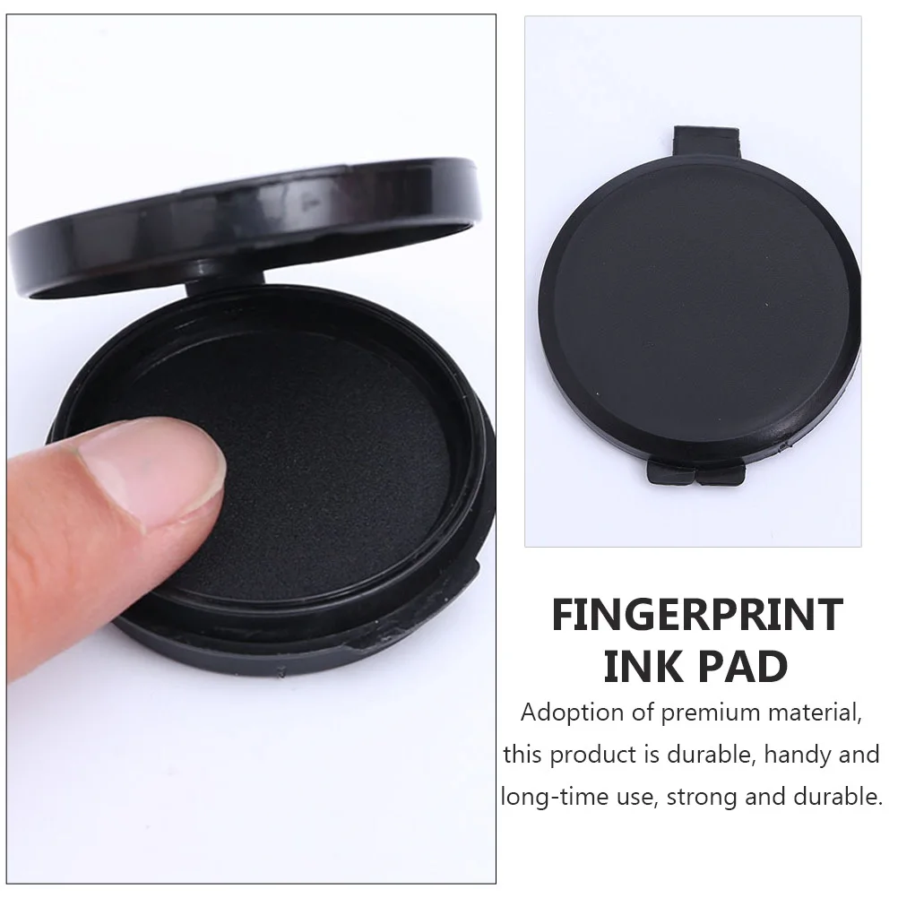 4 قطعة وسادة ختم بصمة إكسسوارات يدوية Notary مواد رائعة يمكنك صنعها بنفسك هدية لوحة حبر بصمة لوازم Notary #3