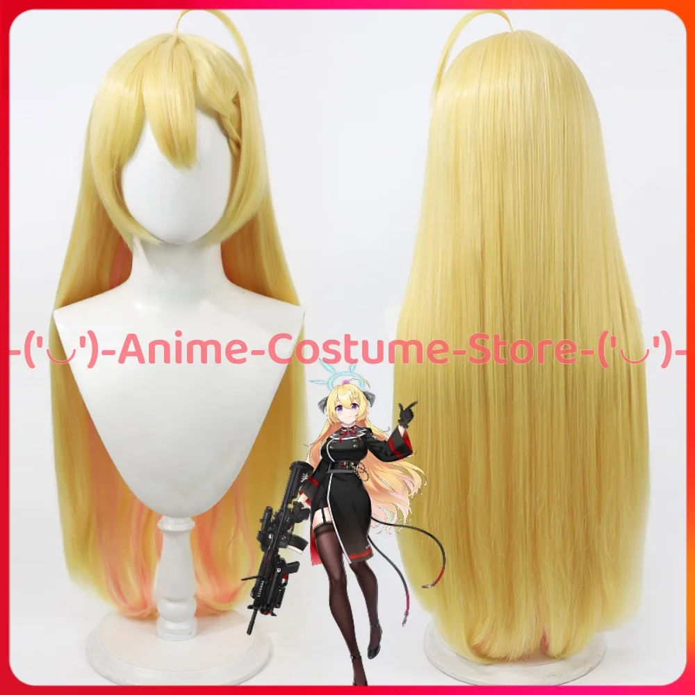 

Blue Archive Akari Cosplay Wig Anime Game Character Halloween Carnival Party Costume Wigs Heat Resistant Synthetic Hair