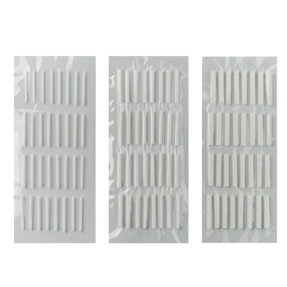 160pcs Eyelash Curl Core Rods Tools for Lifting Curling False Eyelashes Durable Cotton Material Home Salon Use Large Quantity