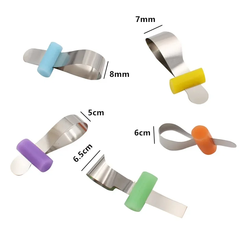 

50Pcs/box Dental Metal Matrices Band Retainerless Automatrix with Locker Forming Sheet Orthodontic Sectional Contoured Tools