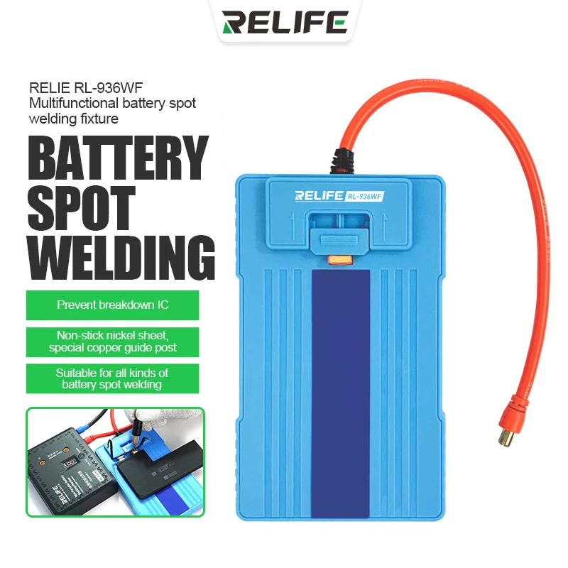 RL-936WF Multifunctional Battery Spot Welding Fixture 400A highCurrent Universal Interface for all Kinds of Battery Spot Welding