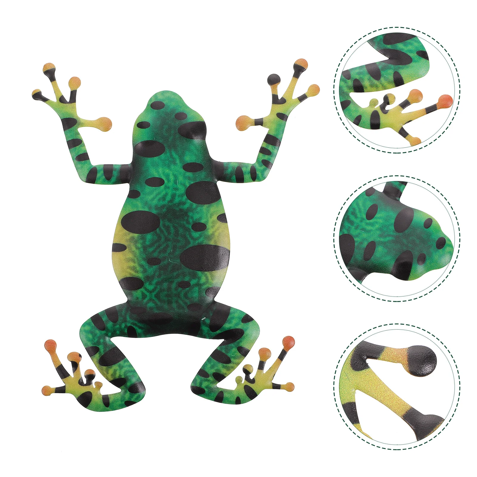 Wall Decoration for Home Wrought Iron Frog Hanging Craft Ornament Decorations Toddler