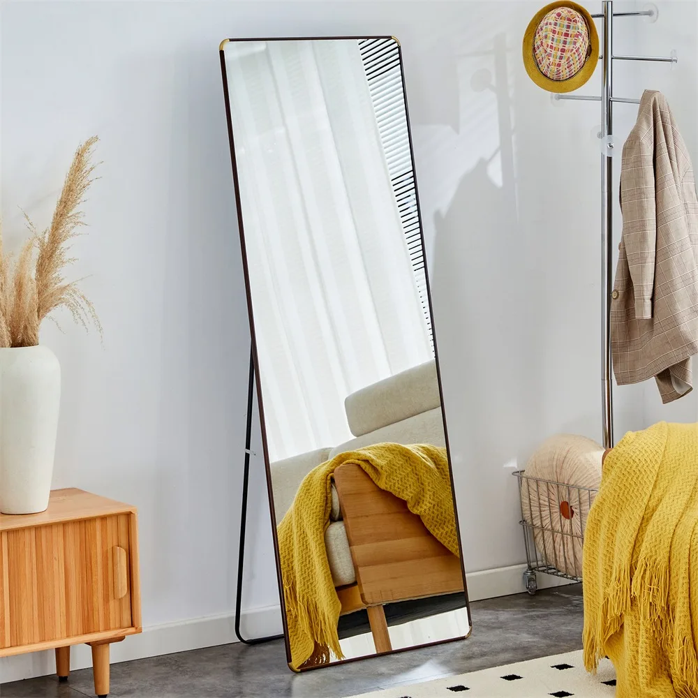 Floor Standing Full-length Mirror. Wall Mirror, Bathroom Makeup Mirror, Bedroom Foyer, Clothing Store, Bathroom Mirror