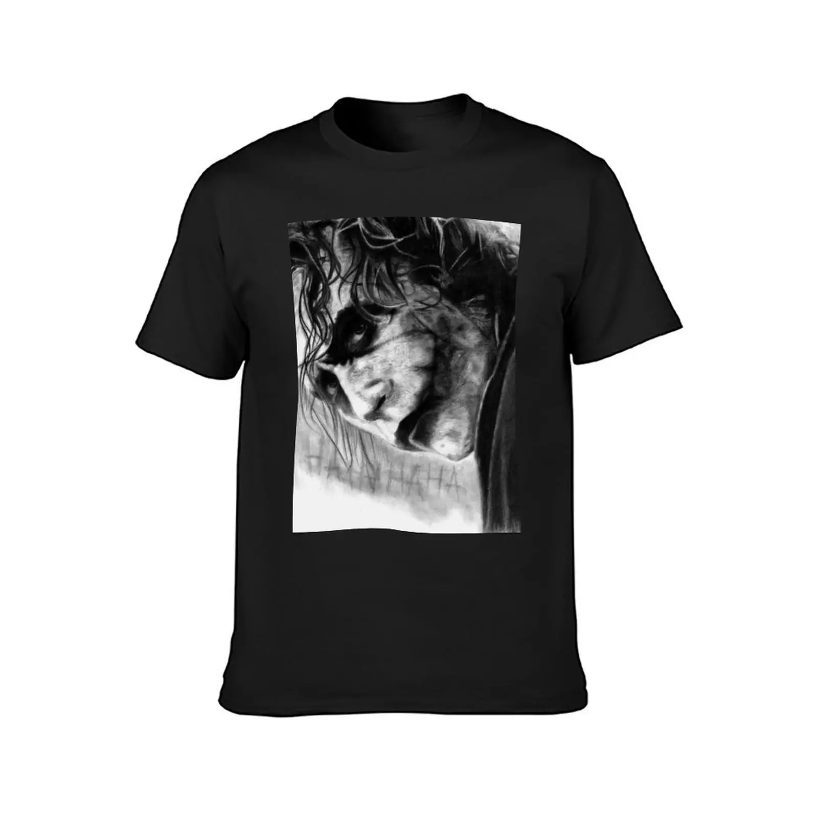 Heath Ledger T-Shirt aesthetic clothes summer clothes Aesthetic clothing oversized mens cotton t shirts