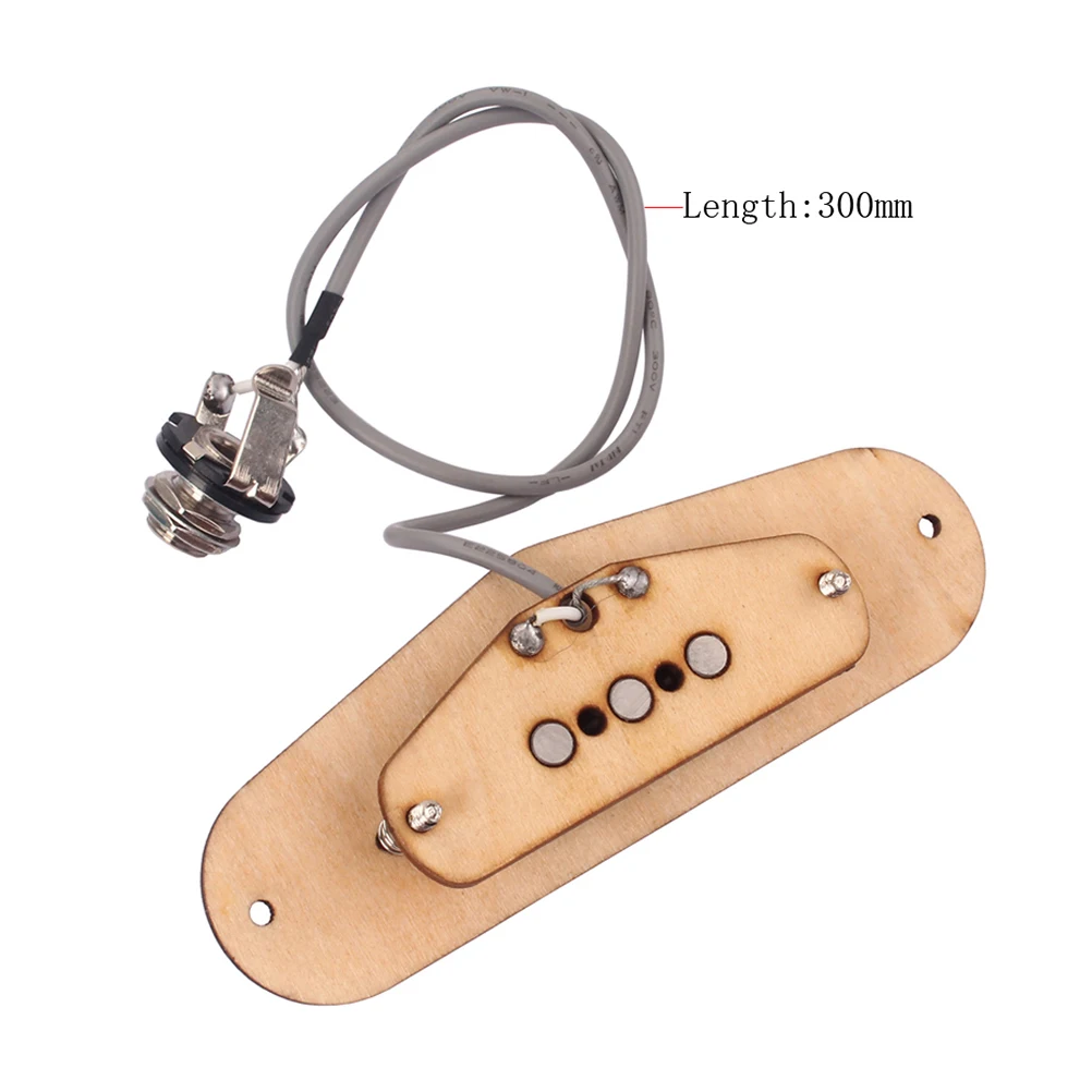 

Pickup Cigar Box Guitar with Tone Pickups Acoustic for Electric Accessories Maple