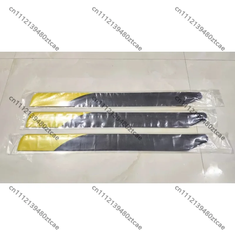700mm Carbon Fiber Main Blade For Three Blade Rotor Head RC Helicopter A Grade