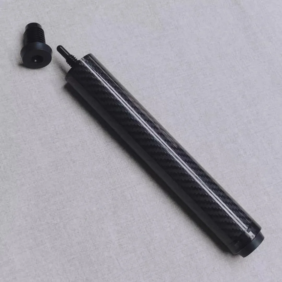 carbon-extension-thread-3-8-14-⌀-32mm-length-20-cm-pool-cue-extension-with-bumper-for-cuetec-ii-cue-series