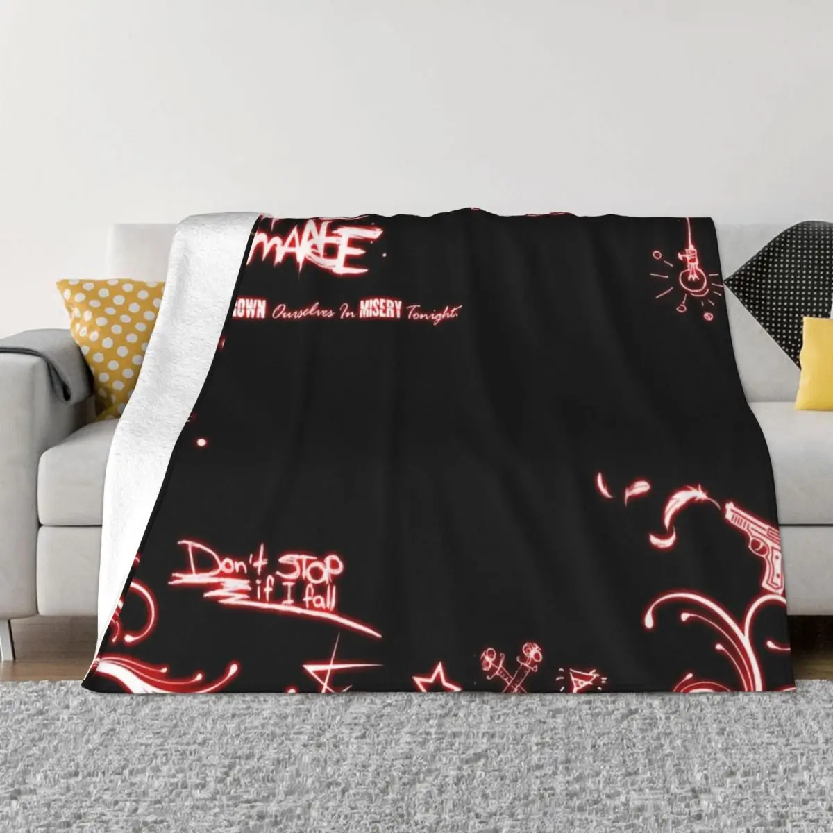 My Chemical Romance 638 Home Throw Blanket Winter Warm Blanket Throw Blanket