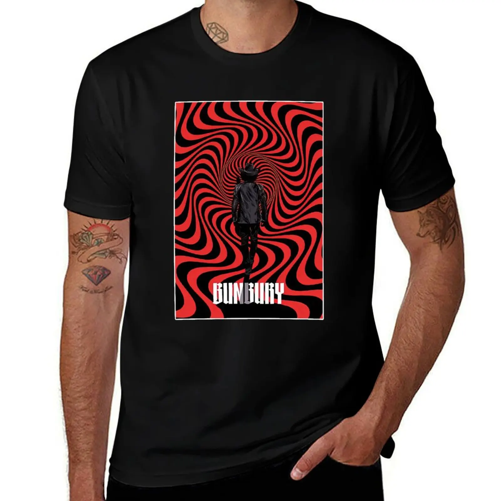 

Enrique Bunbury 2024 Tour T-Shirt man t shirts high quality luxury brand t shirt man cotton t shirts with prints T-Shirt