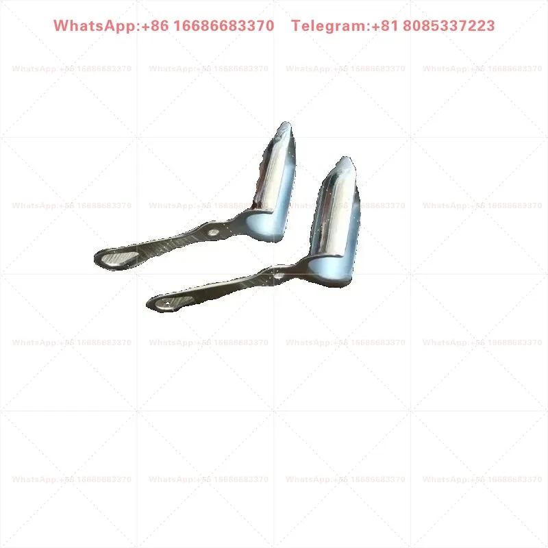 C-Type Single Handle Anoscope Anorectal Instrument Retractor Stainless Steel Anal Peep Dilation Retractor for Medical Use