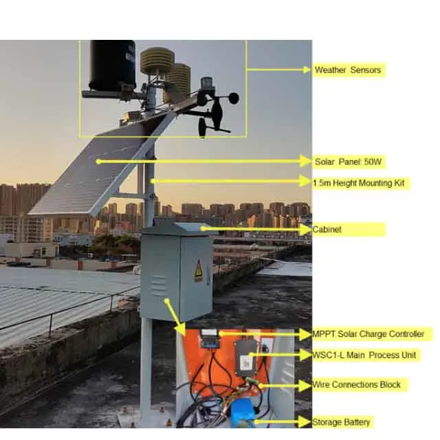 dra gino Main Process Unit Weather Station WSC1-L