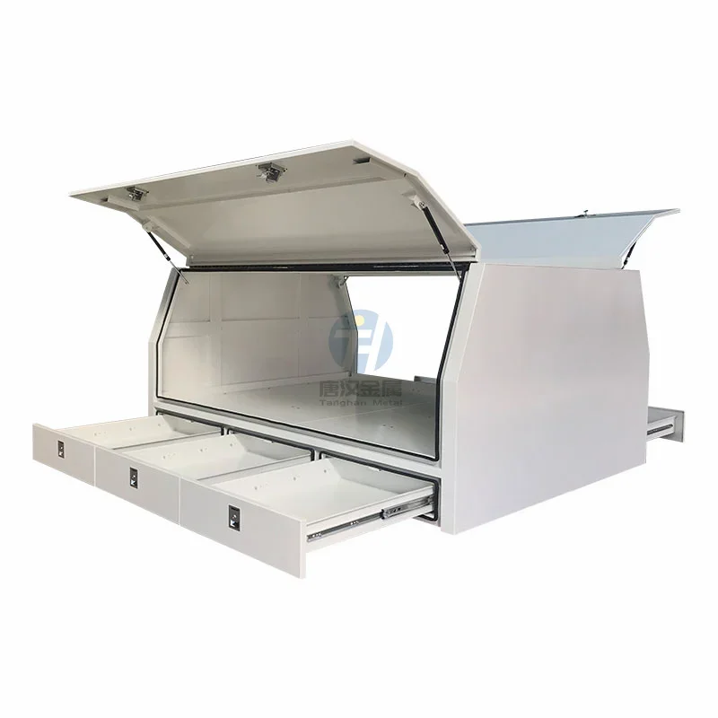 Storage Tool Box/Ute  Canopy 3 Drawer Supplier   Set OEM Color Package Eco Material Origin Roof Top Tent Hard Shell Aluminum