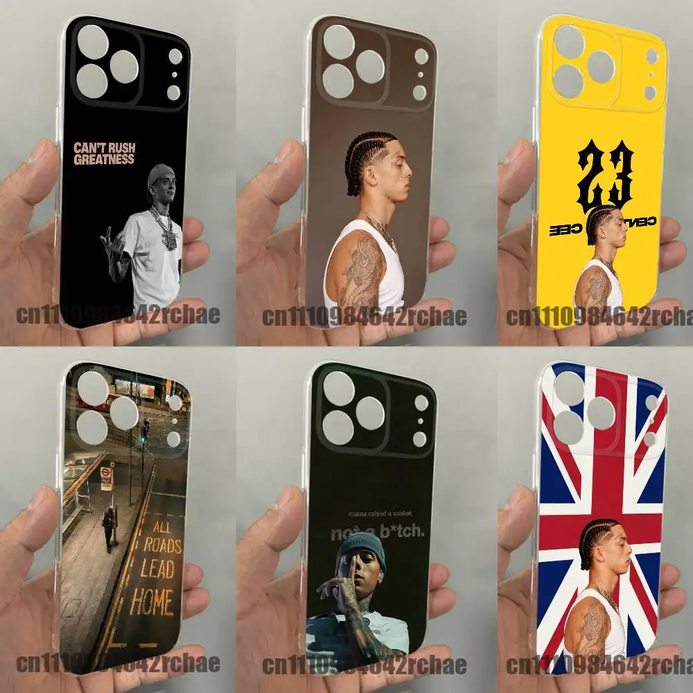 

For Repper C-Central Cee All Roads Lead Home 23 Phone Case iPhone 14,16,11,13,15,17,12,Air,Mini,Plus,Pro,Max,E Clear TPU Shell