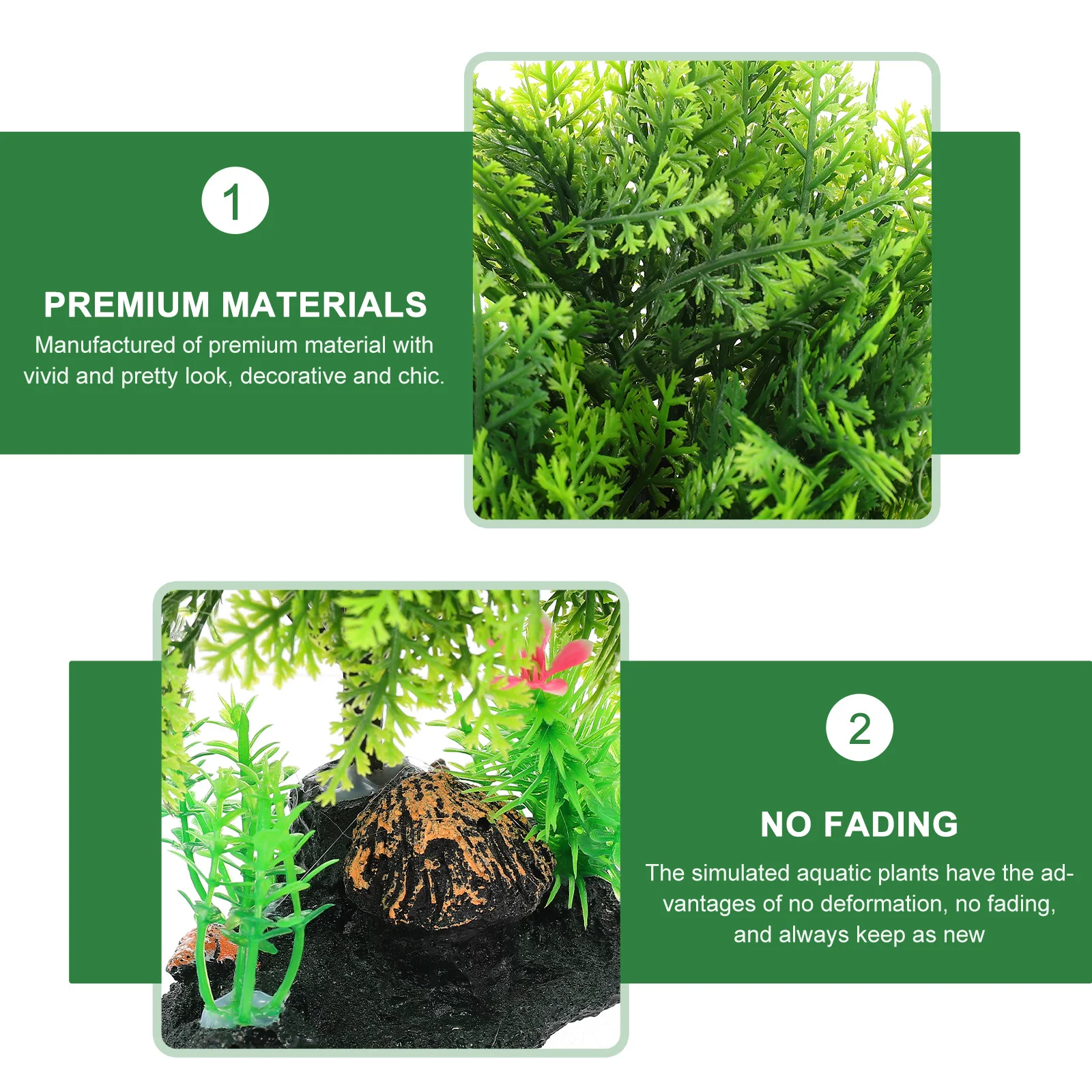 

Simulation Water Grass Decorative Fake Aquatic Plants nament for Fish Tank Aquarium Plastic Adornment L scaping Pet Supplies