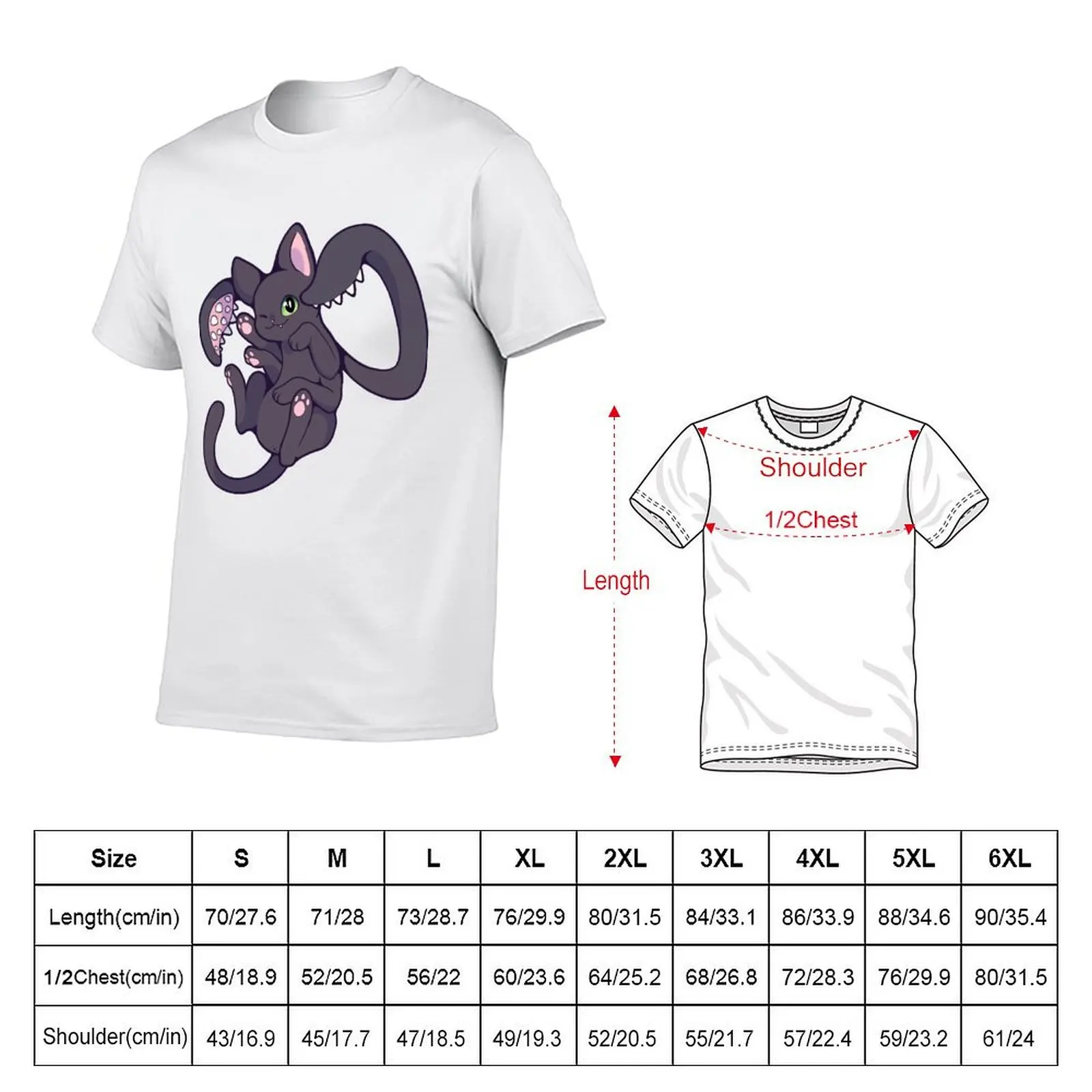 Displacer Beast - Style T-Shirt Casual Street Style Short Sleeve Tee
