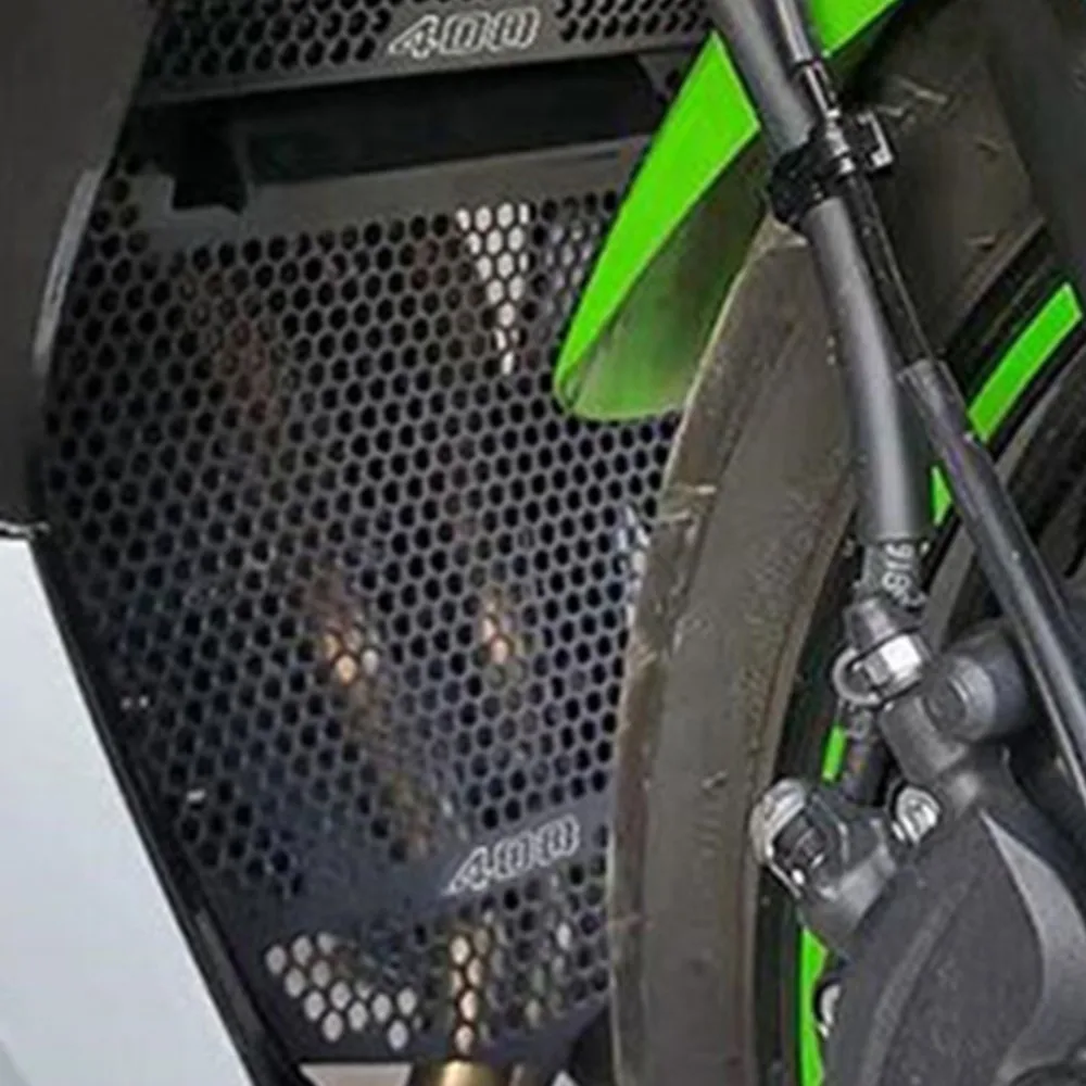 

For Kawasaki Ninja400 Ninja 400 2018 2019-2020 Air Intake Cover MotorcycleS Radiator Grille Guard Cover Cooler Protector Cover