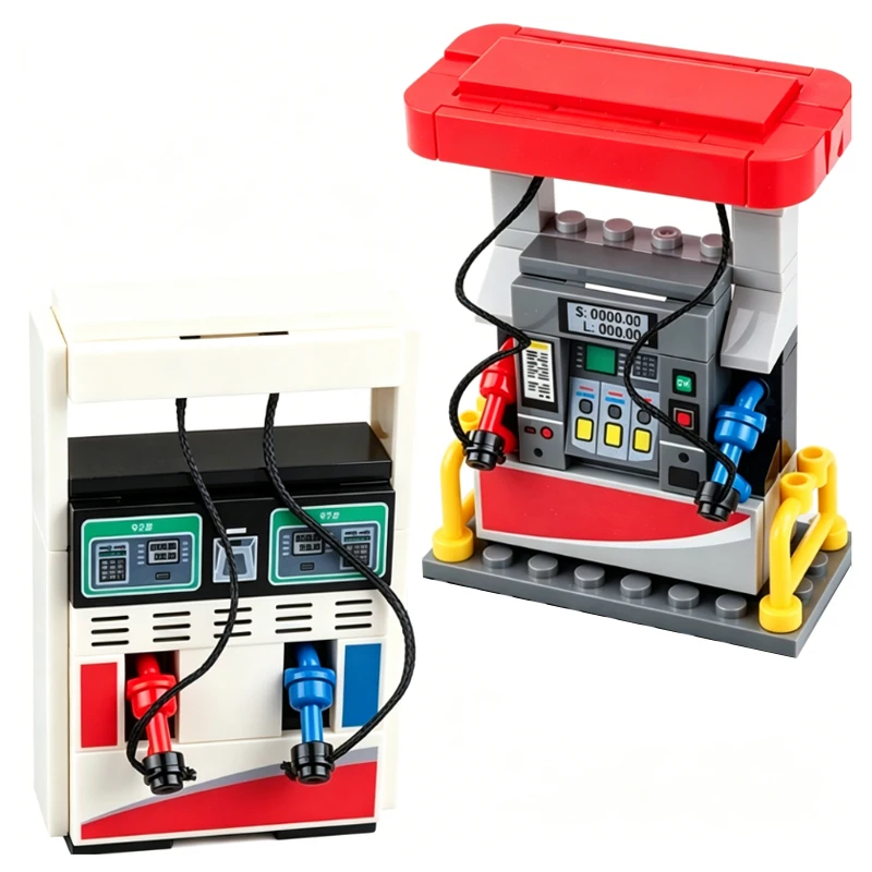 MOC City Electronic Equipments Building Blocks Game Console Computers Mini TV Mobile Phones  Recorder Laptop Jukebox Bricks Toys