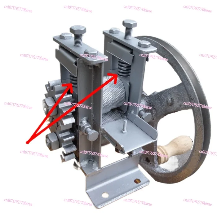 

Manual Hand Crank Machine, Bamboo Splinter,