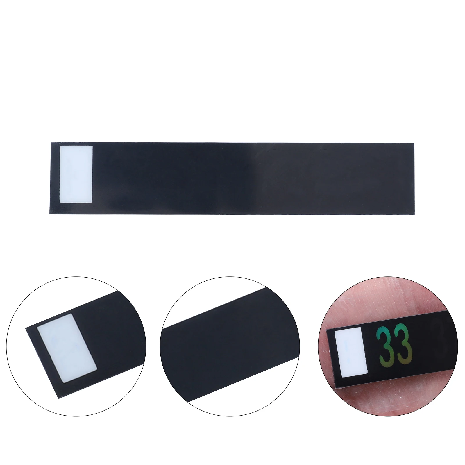 

3Pcs Thermometer Strip Sticker LCD for Infant Milk Bottle Temperature Testing Adhesive Baby Bottle Thermometer