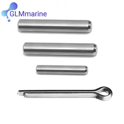 Kit de Pin de cizalla y Pin dividido para Mercury Mariner 2,2, 2,5, 3,3, 3,5, HP, Nissan Tohatsu MFS2/2,5/3.5B, 17-95372, 18-95295, 28-16155