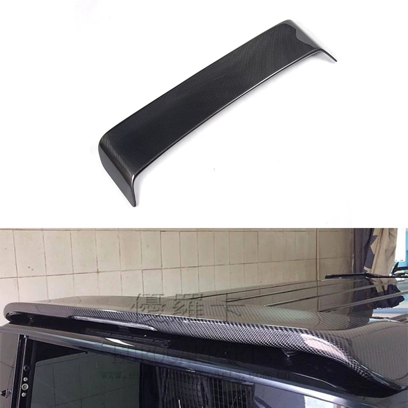

STLF1990~2018year G Class W463 B Style Carbon Trunk Spoiler Rear Wing Trunk Lip With Lamps W463 G63 G500 Car Rear Spoiler With L