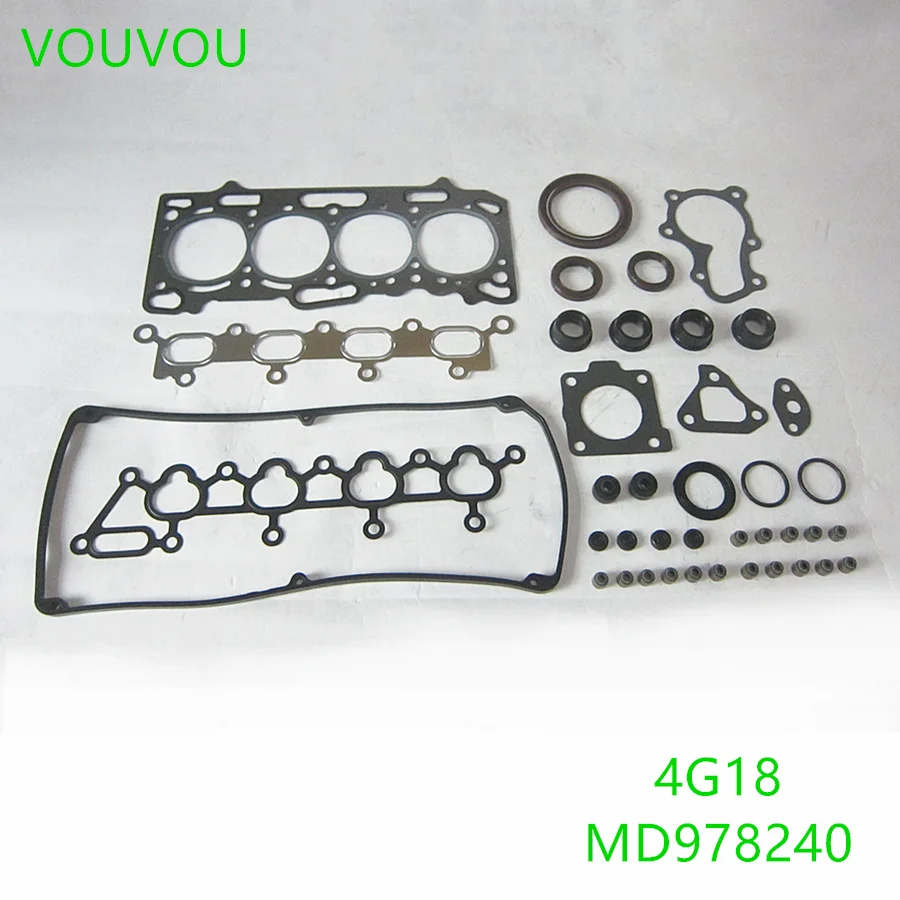 Car accessories MD978240 engine cylinder head gasket set for Mitsubishi 4G18 LANCER CARGO Estate Van LANCER VII SPACE STAR MPV