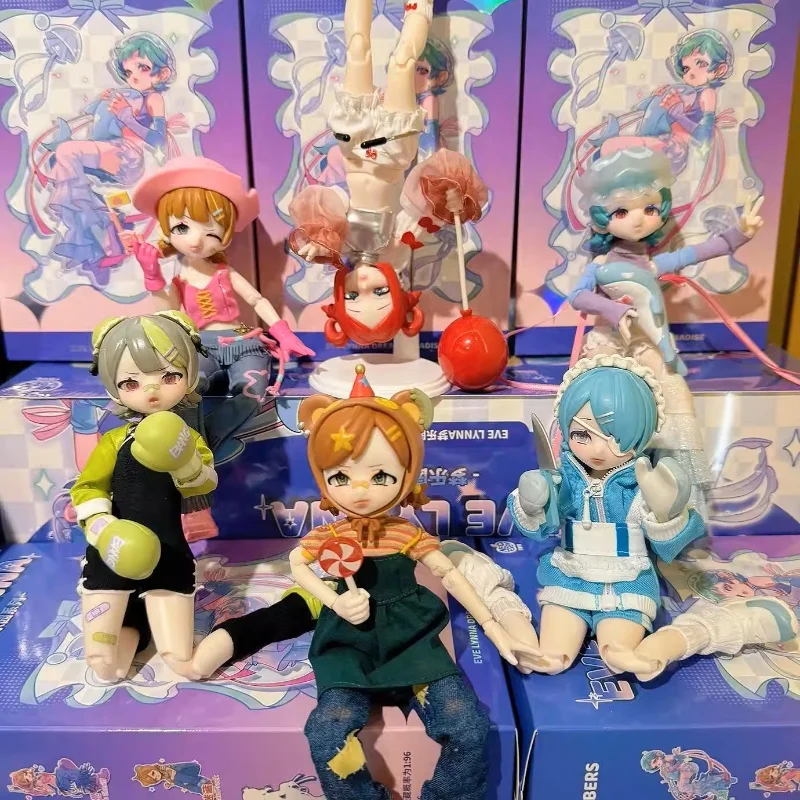

Оригинальная коллекционная аниме-фигурка Eve Lynna Dream Paradise Series BJD в слепой коробке, подвижная, для декора рабочего стола
