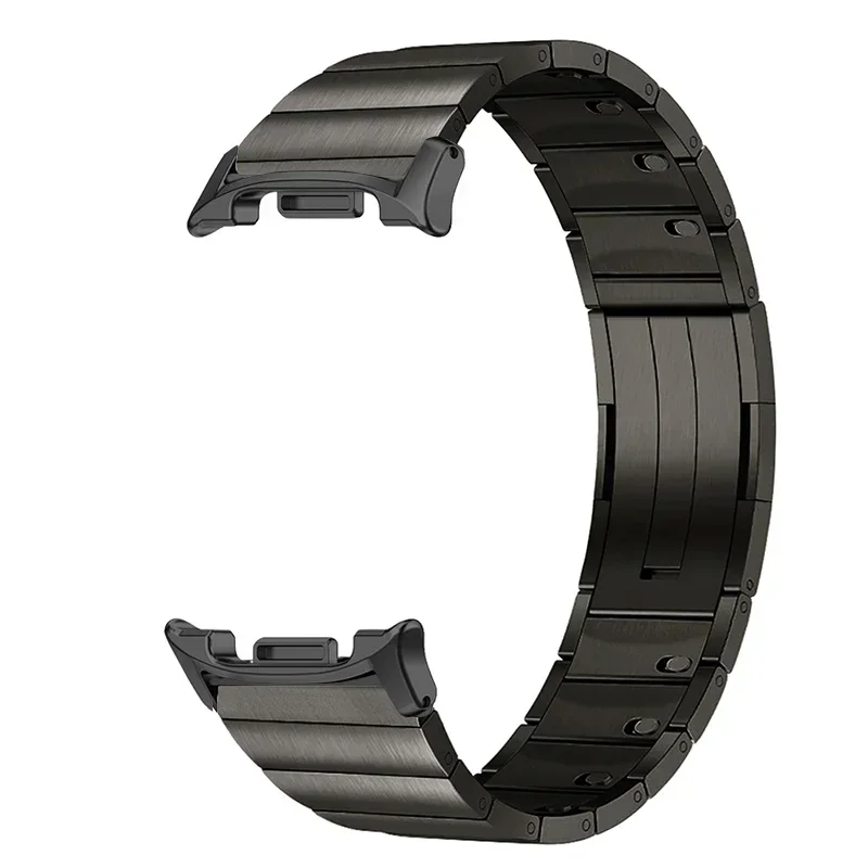 Premium Schnellverschluss Edelstahl Uhrenarmband Luxus Metall-Armband für Samsung Galaxy Watch 8 8 Classic Ultra2025 40444647