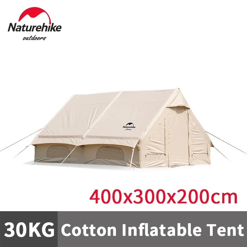 Large Tent Inflatable Camping House One-touch Air Taraf Prefabricated House To Live People Folding 3x3 Full Waterproof 10 Person