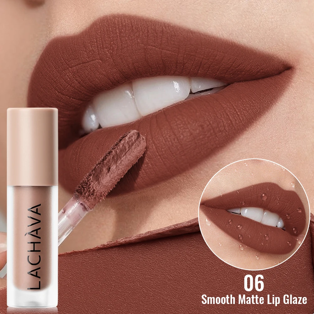 Matte Lip Glaze Waterproof Lan - Matte Velvet Lip Tint Long Lasting recensie en prijs