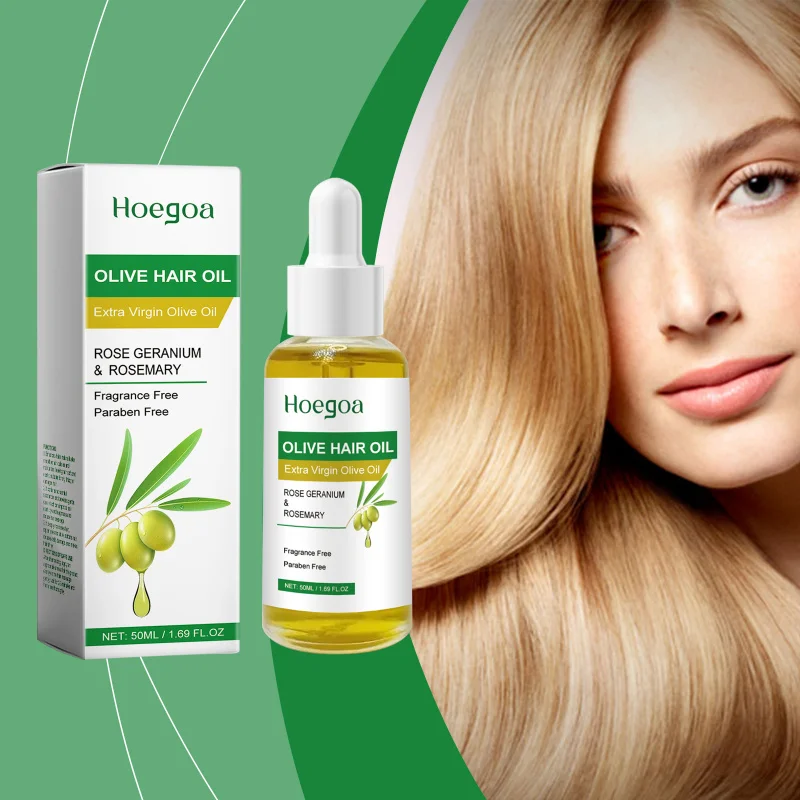 

Hydrating Olive Hair Care Oil - Moisturizes Nourishes Enhances Softness & Shine Prevents Dryness Leaves Hair Smooth Lustrous