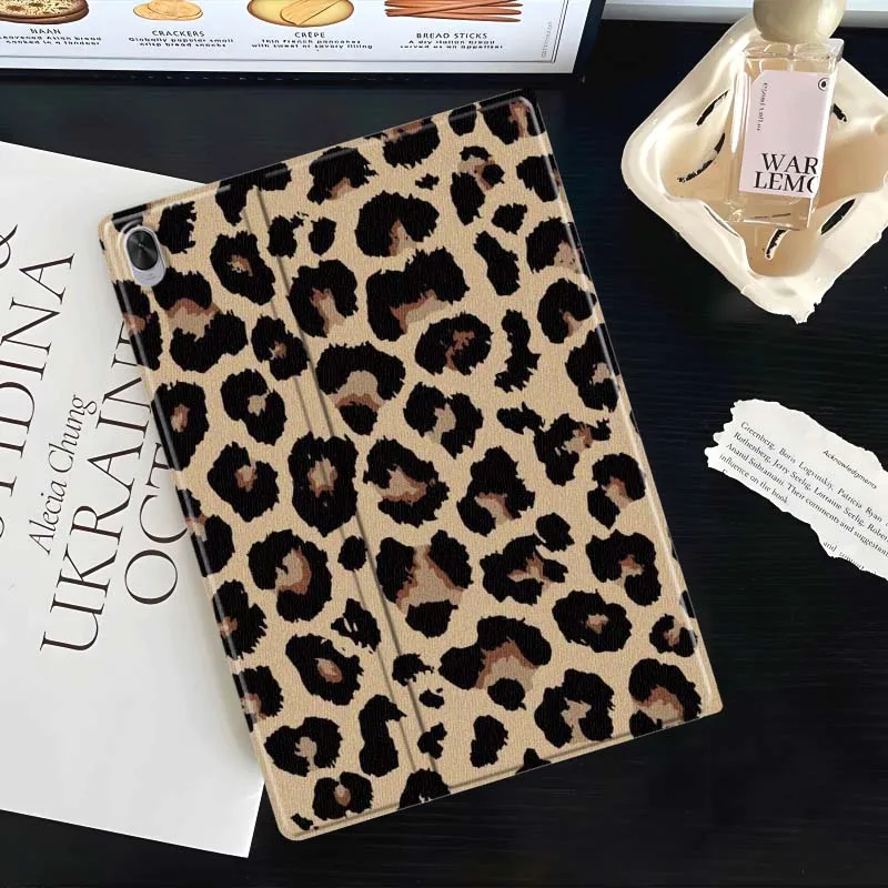 Artistic Leopard Print Soft For Huawei MatePad Air Pro M6 M5 SE T5 Inch Tablet Case 4