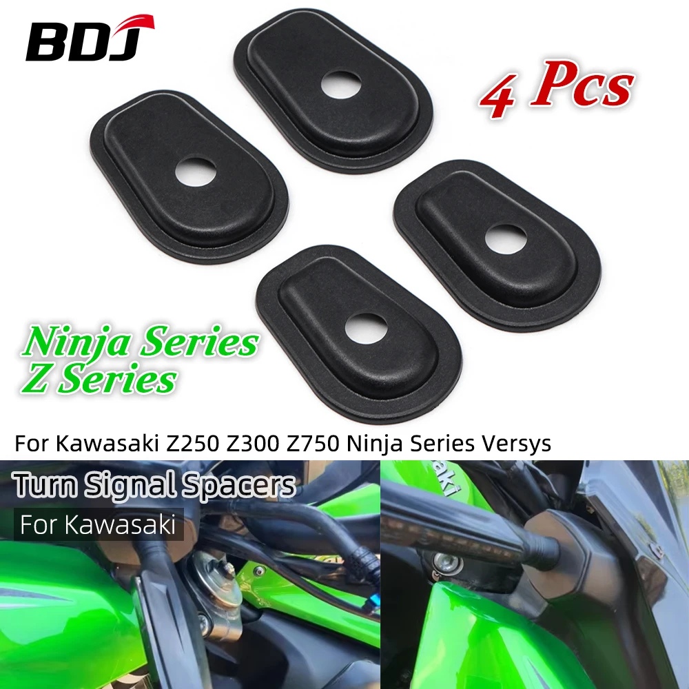BDJ Indicator Adapter Motorcycle Turn Signal Light Spacers Spare Parts for KAWASAKI Z250 Z300 Z750 Z800 Z1000 NINJA 650 Versys
