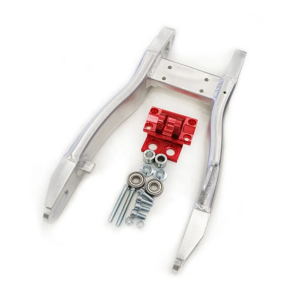 NewCNC 어댑터 합금 스윙암 CRF50 CRF110 CRF70 KTM110 피트 더트 모터사이클 타입 바이크용 L=390mm/L=410mm 샘플 가능