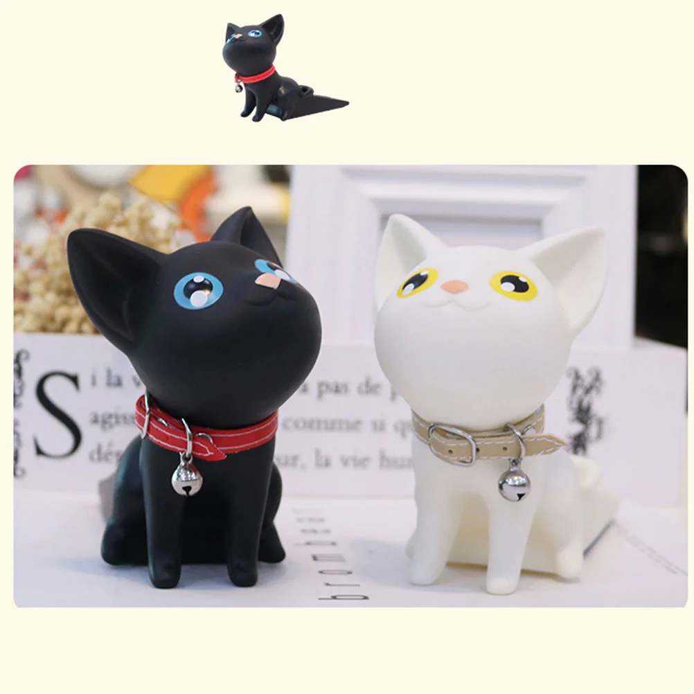 2PCS Practical PVC Cartoon Animal Shape Protective Finger Protector Door Stopper Dog Door Stopper Cartoon Door Stopper