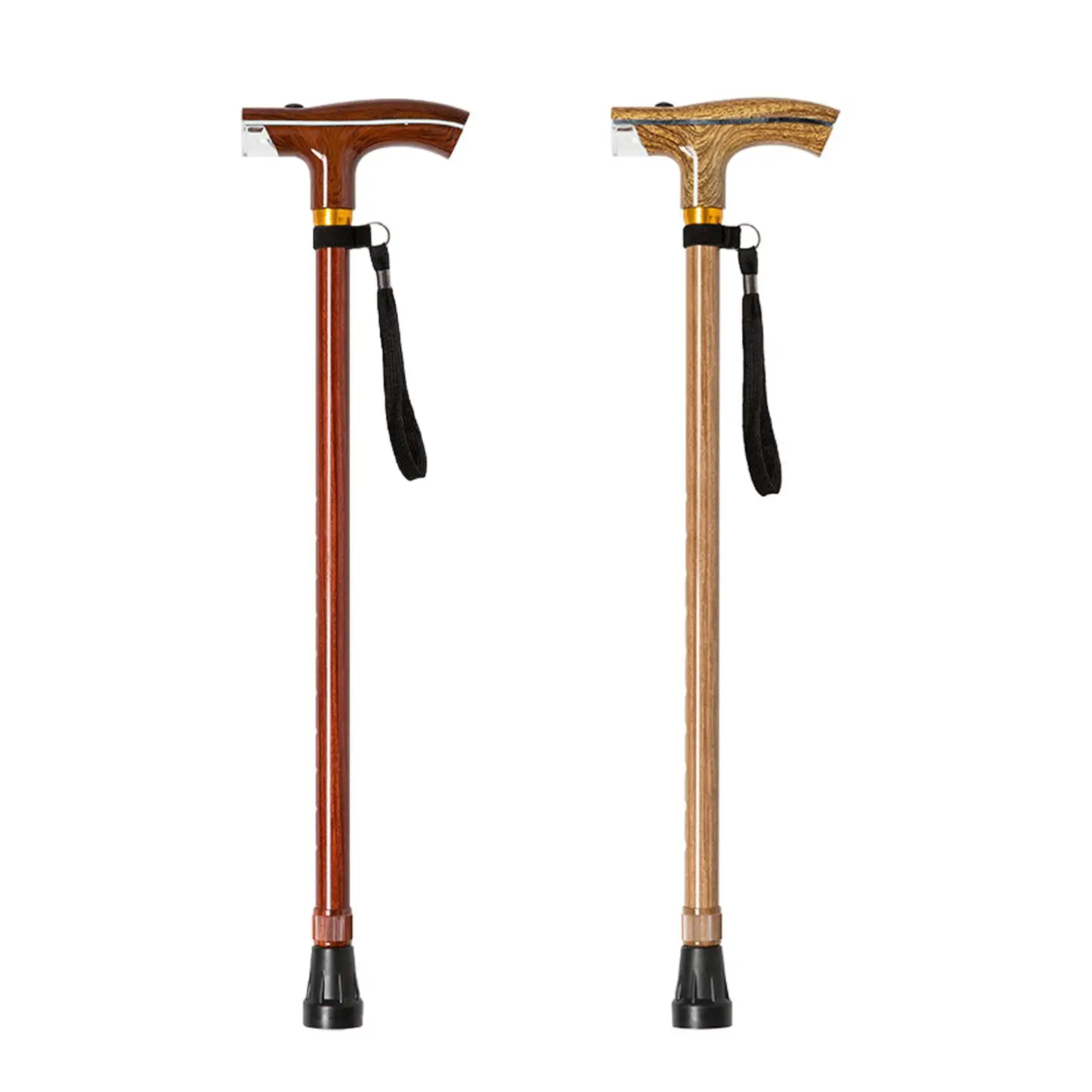 Walking Stick for Elderly Disabled Men Women with Light Hand Cane Trekking Pole for Hiking Outdoor Adventures Trekking Climbing