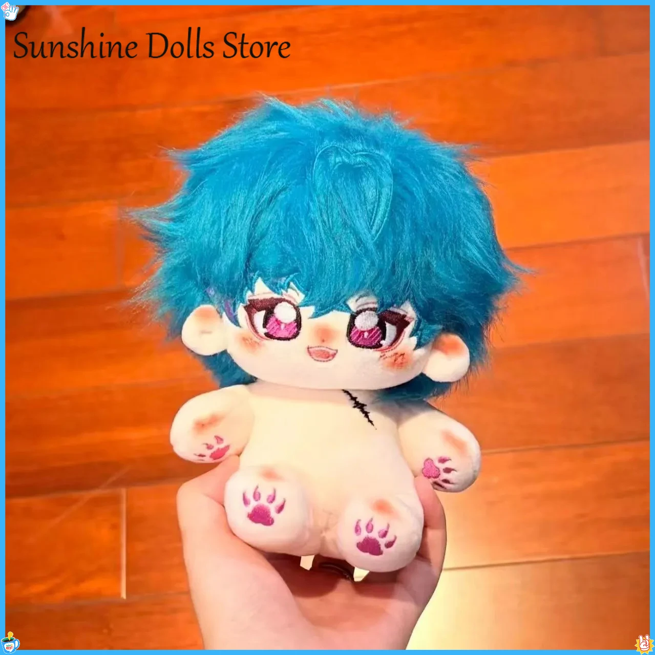 

Brant Wuthering Waves Anime Handsome Boy Plush Doll Body Dress Up Clothes Plushies Stuffed Toys Figures Birthday Gift 20cm