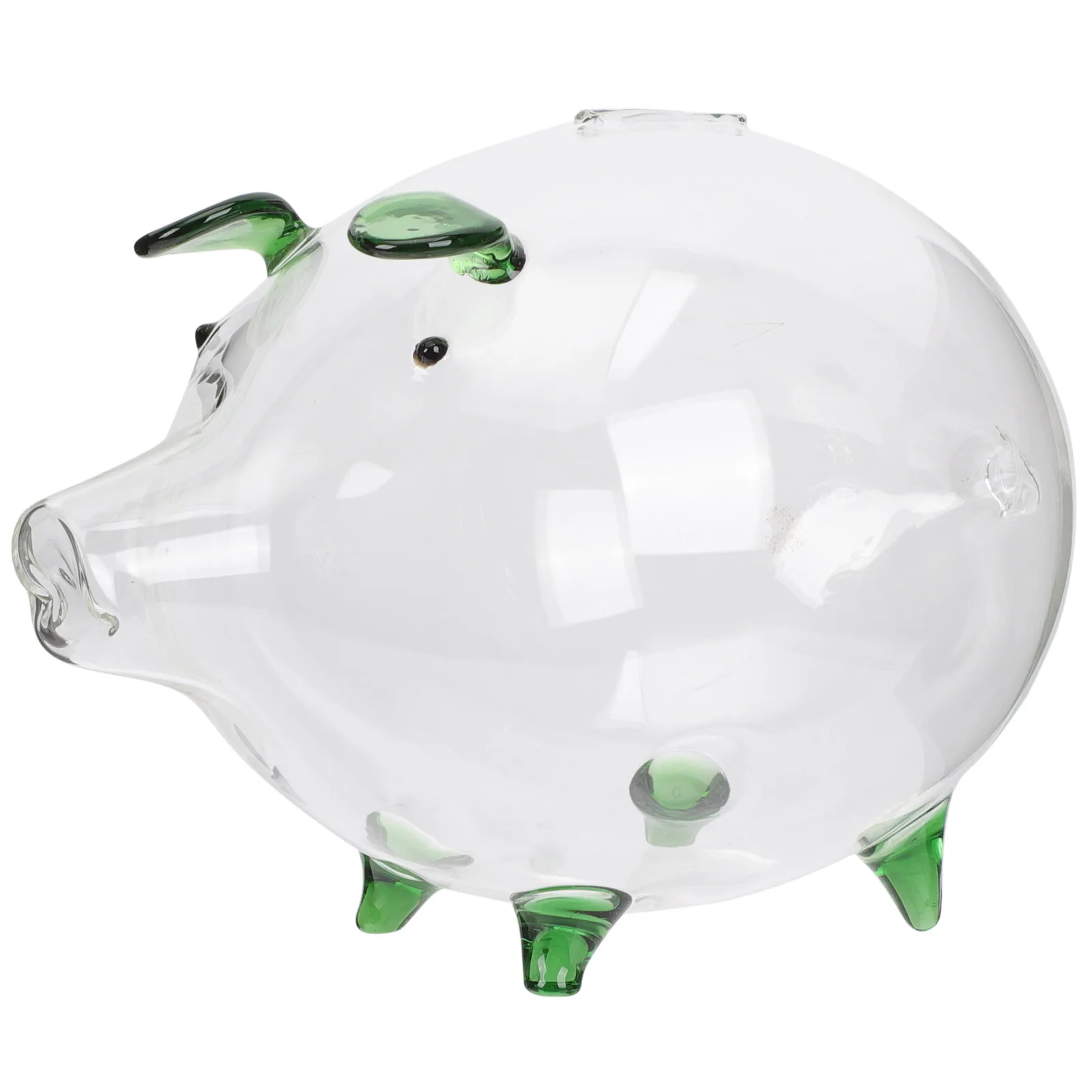 

Golden Piggy Bank Money Saving Clear for Adults s Decorate Cute Glass Banks Toddler