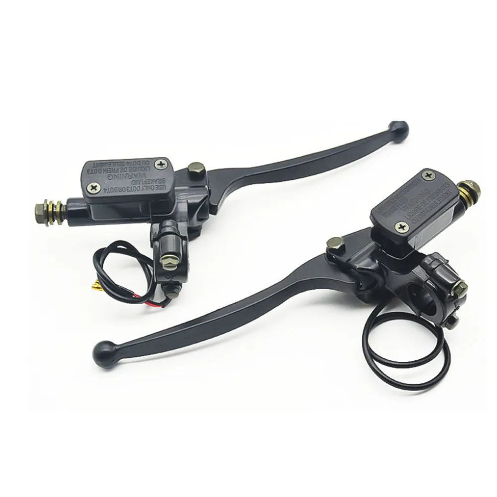 8/10mm Front Master Cylinder Hydraulic Brake Lever for Motorcycles Scooters Dirt Pit Bikes ATV & Quad Accessories