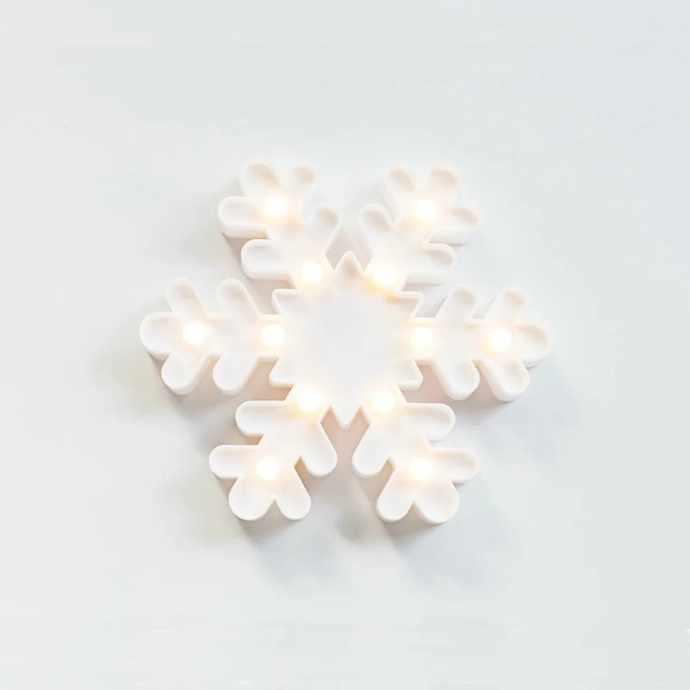 

Christmas Snowflake Lights LED Night Wall Decor Decorative Lamps for Living Room