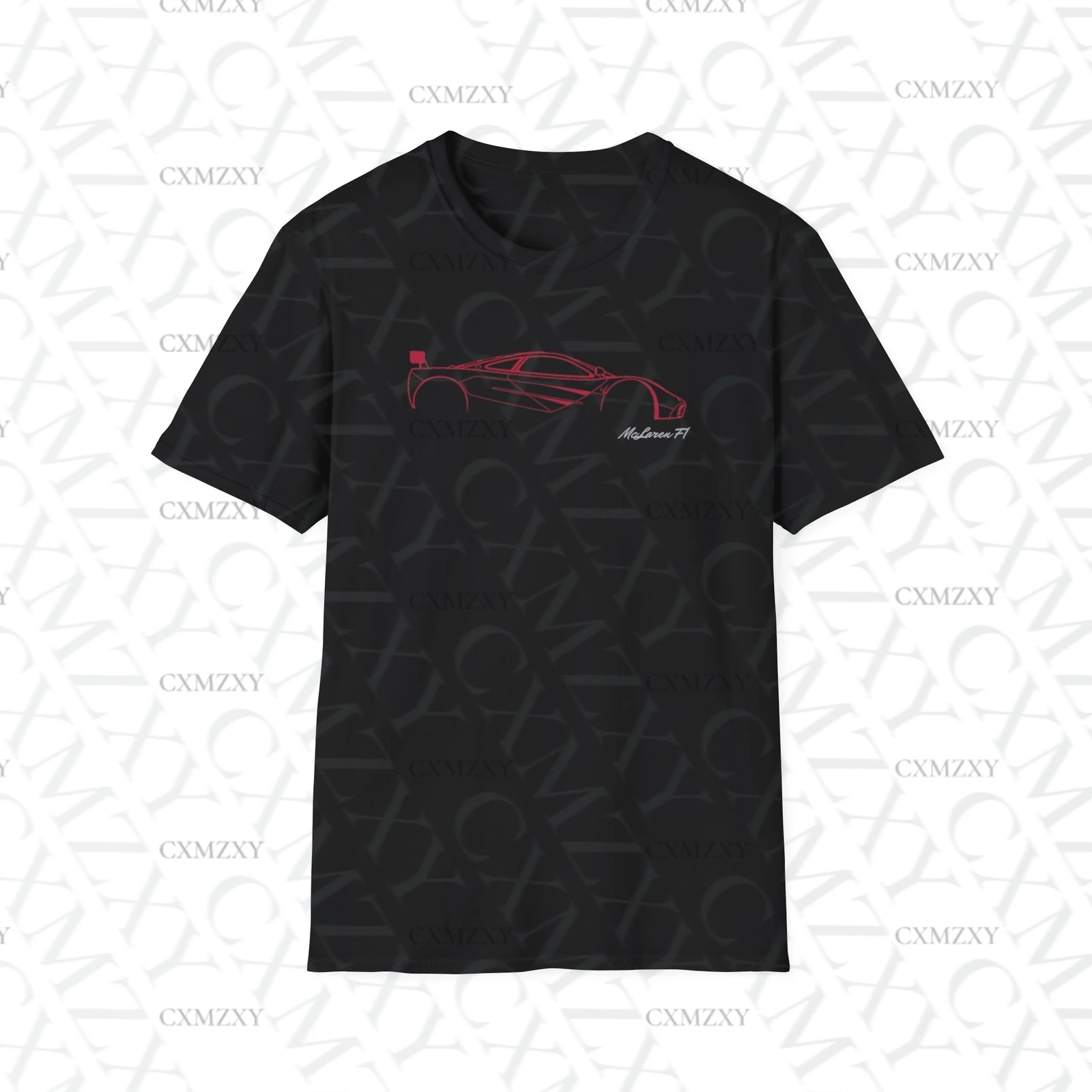 

F1 Supercar Car Enthusiast 100% Cotton Loose T-Shirt