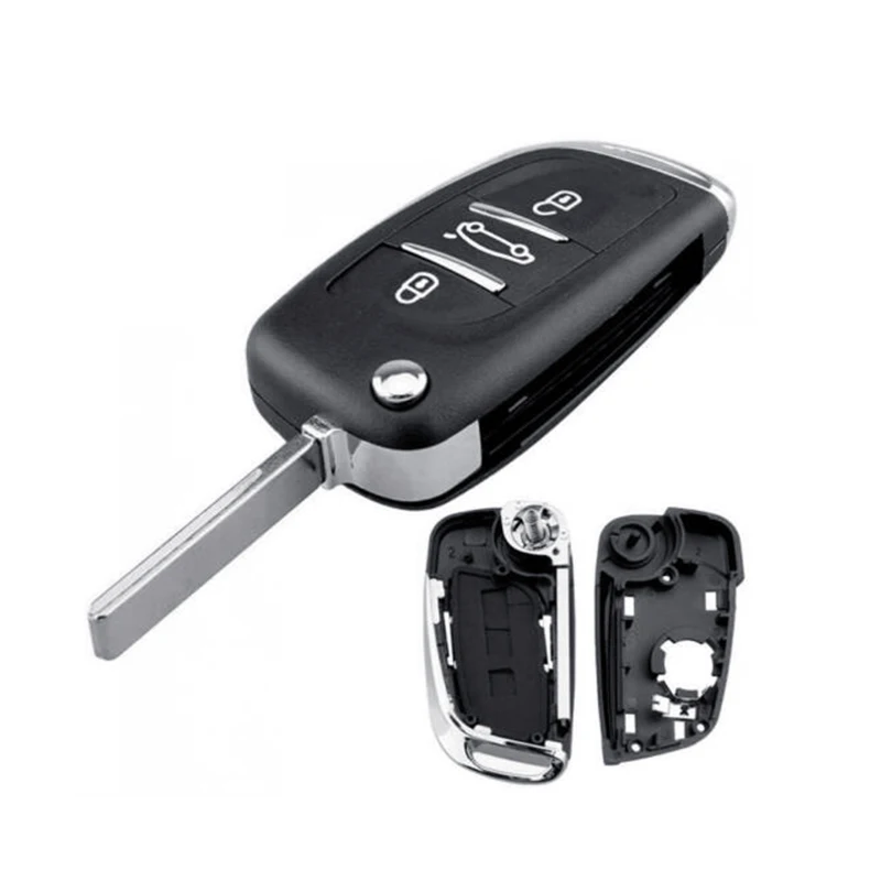 For NEW Citroen C5 3Buttons Car Key Remote