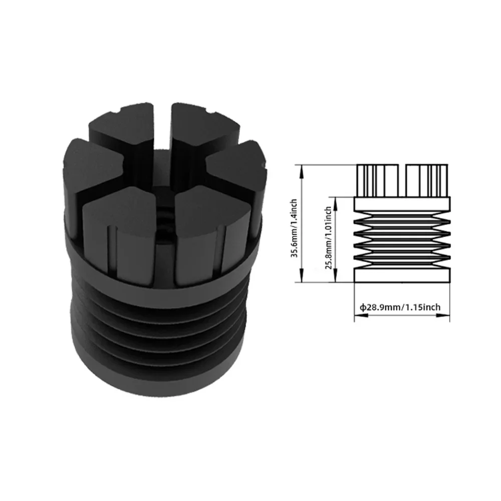 For Bambu Lab X1C P1S P1P Upgraded Anti Vibration Feet Universal Rubber Foot Anti-slip Rubber Shock For Bambu Lab 3D Printer