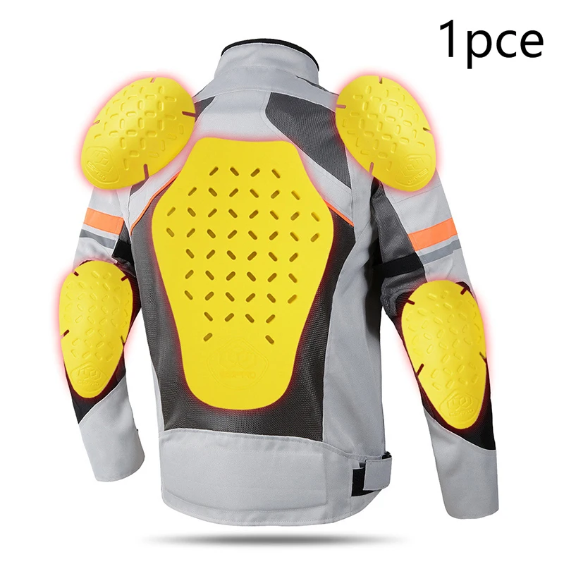 

1pce Motorcycle Jacket Lining Protectors Pad Shoulder Elbow Back Armor Gear Tool