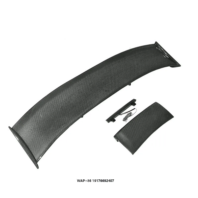 

Carbon Fiber Rear Spoiler Wing for GTR R35 Nismo Style Rear Wing Spoiler with Brake Light